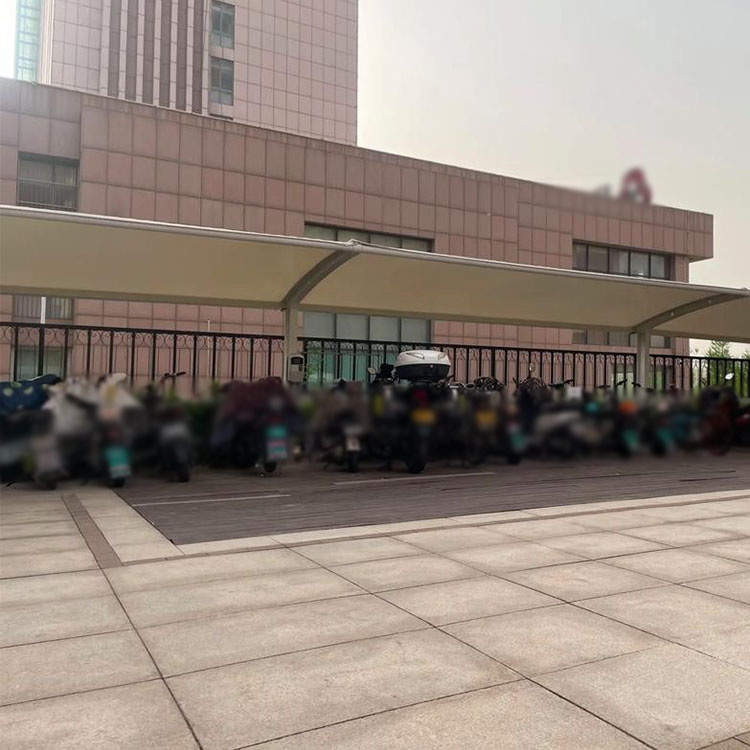 浚县膜结构电动车棚